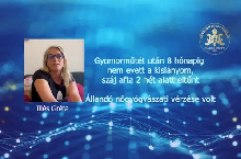 Gyomorműtét után 8 hónapig nem evett a kislányom, száj afta 2 hét alatt eltűnt – Illés Gréta